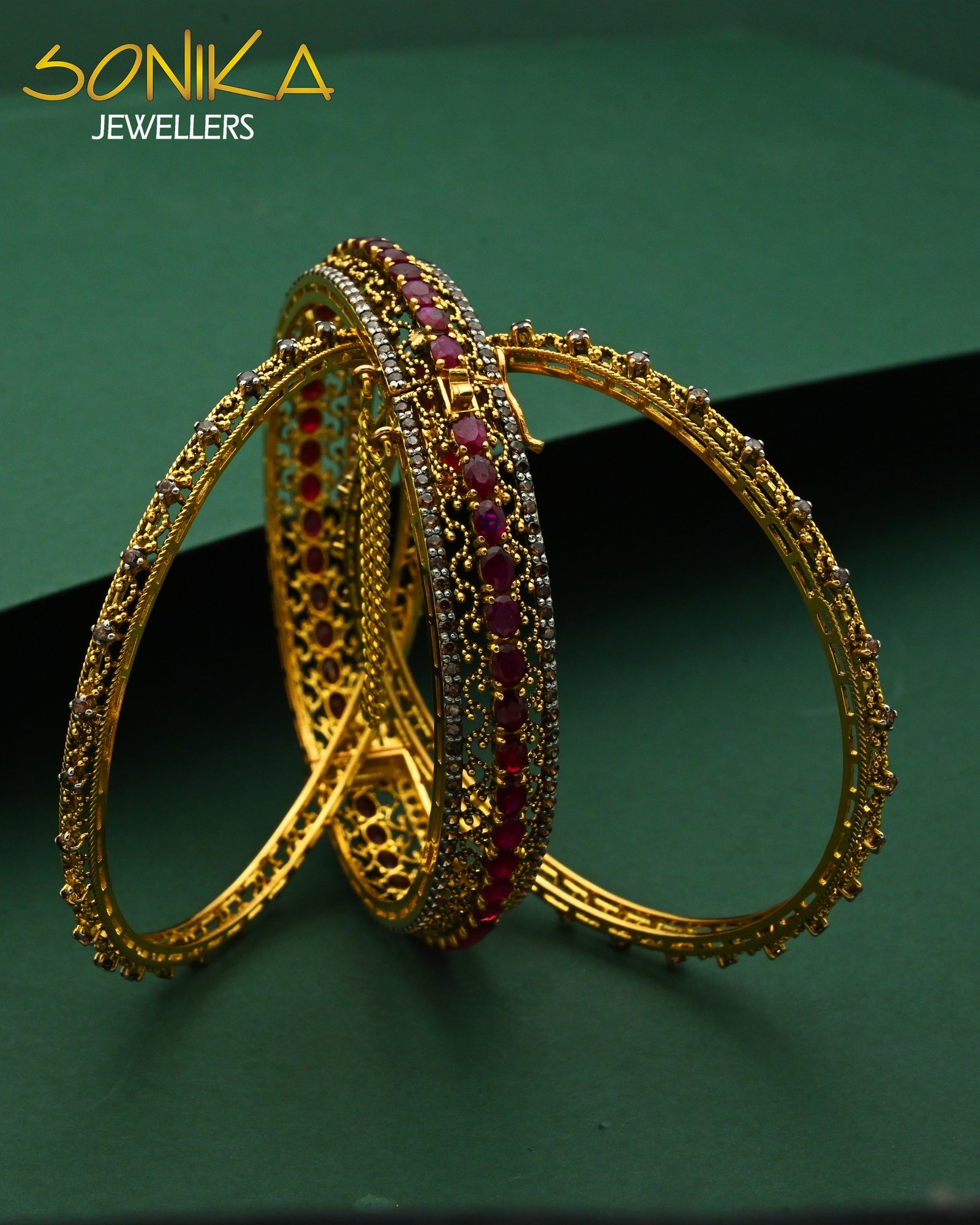 Gold Bangles Design