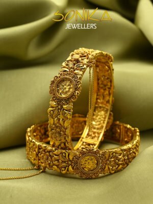 Gold Bangles Design