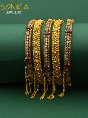 Gold Bangles Design