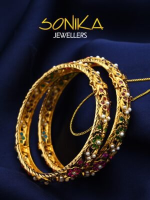 Gold Bangles Design