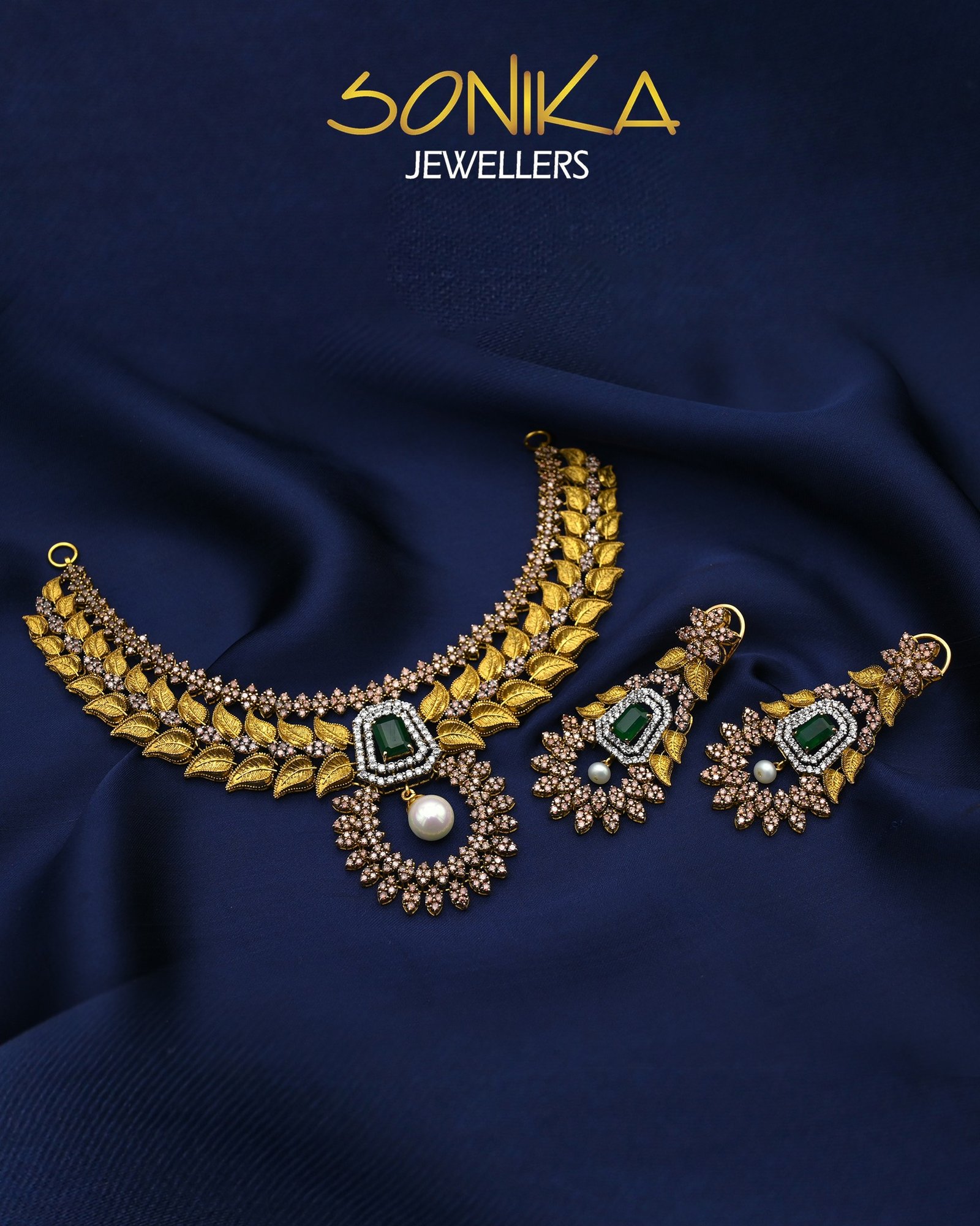 Gold Necklace Design