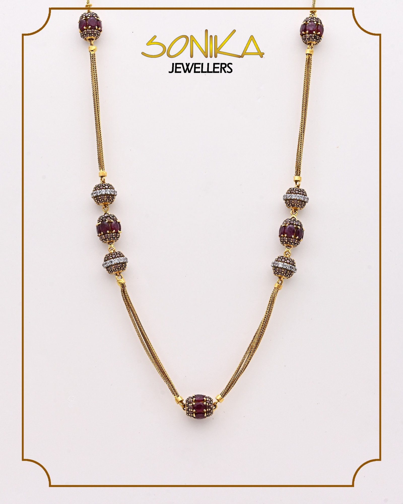 Gold Mala Design