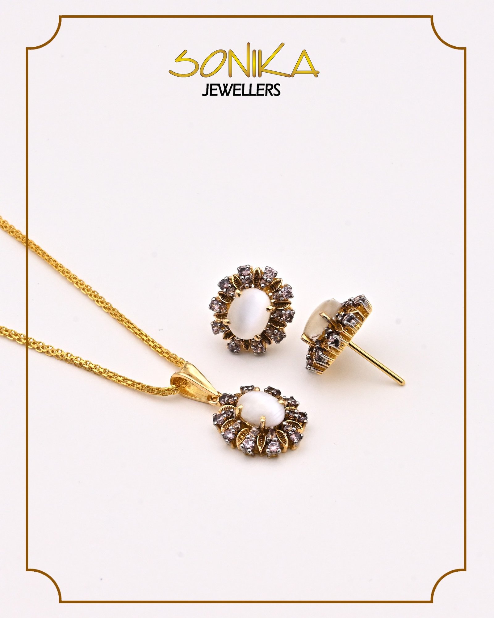 Gold Pendant Design