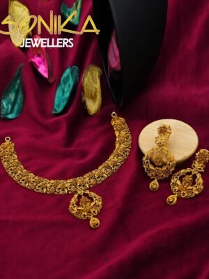 Gold Necklace Design NK