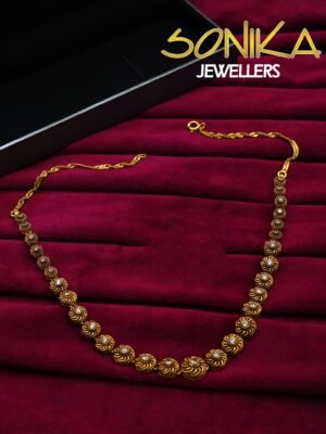 Gold Necklace Design NK