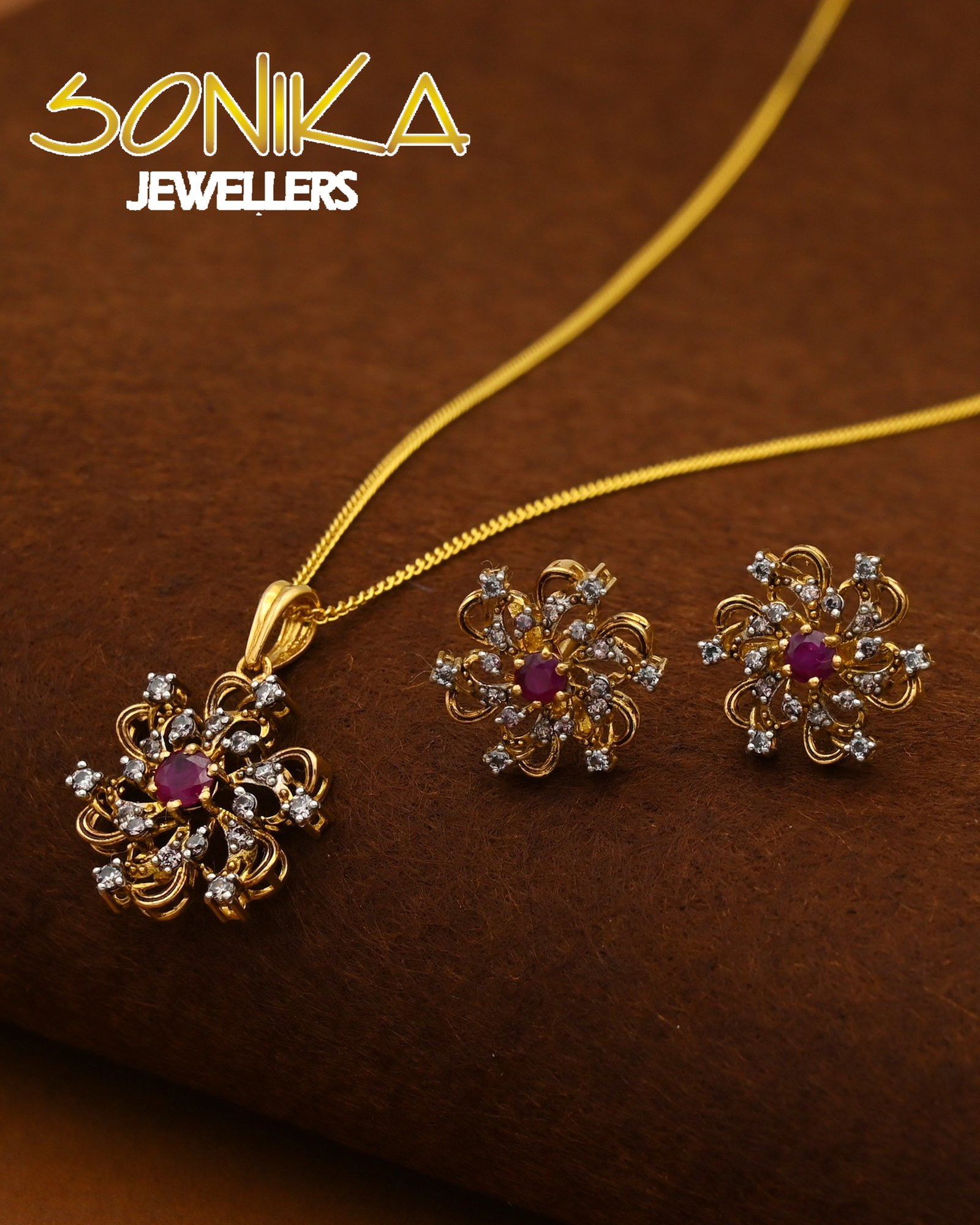Gold Pendant Design