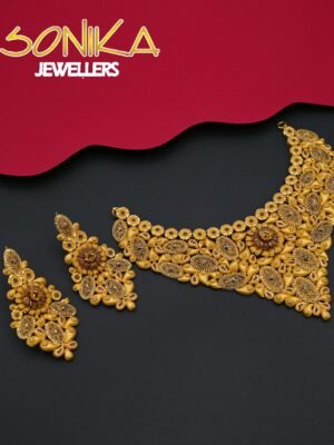 Gold Necklace Design