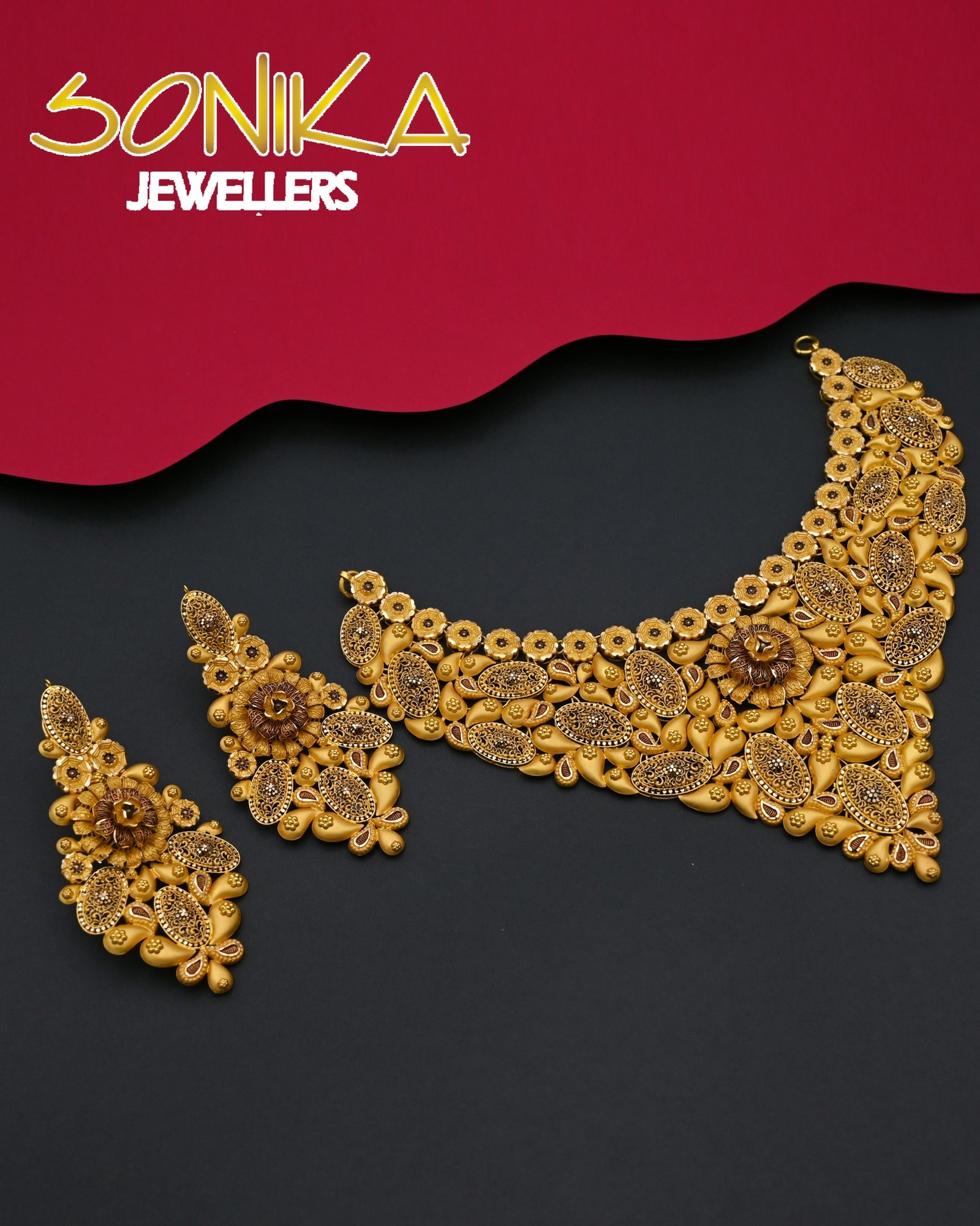 Gold Necklace Design
