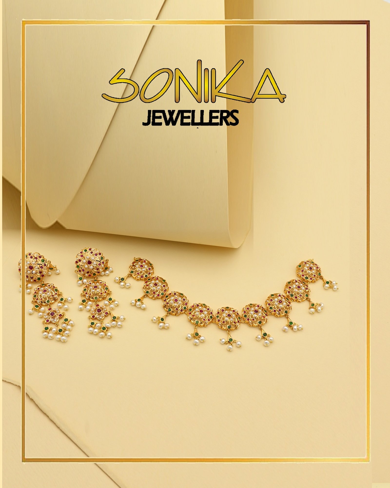 Gold Necklace Design