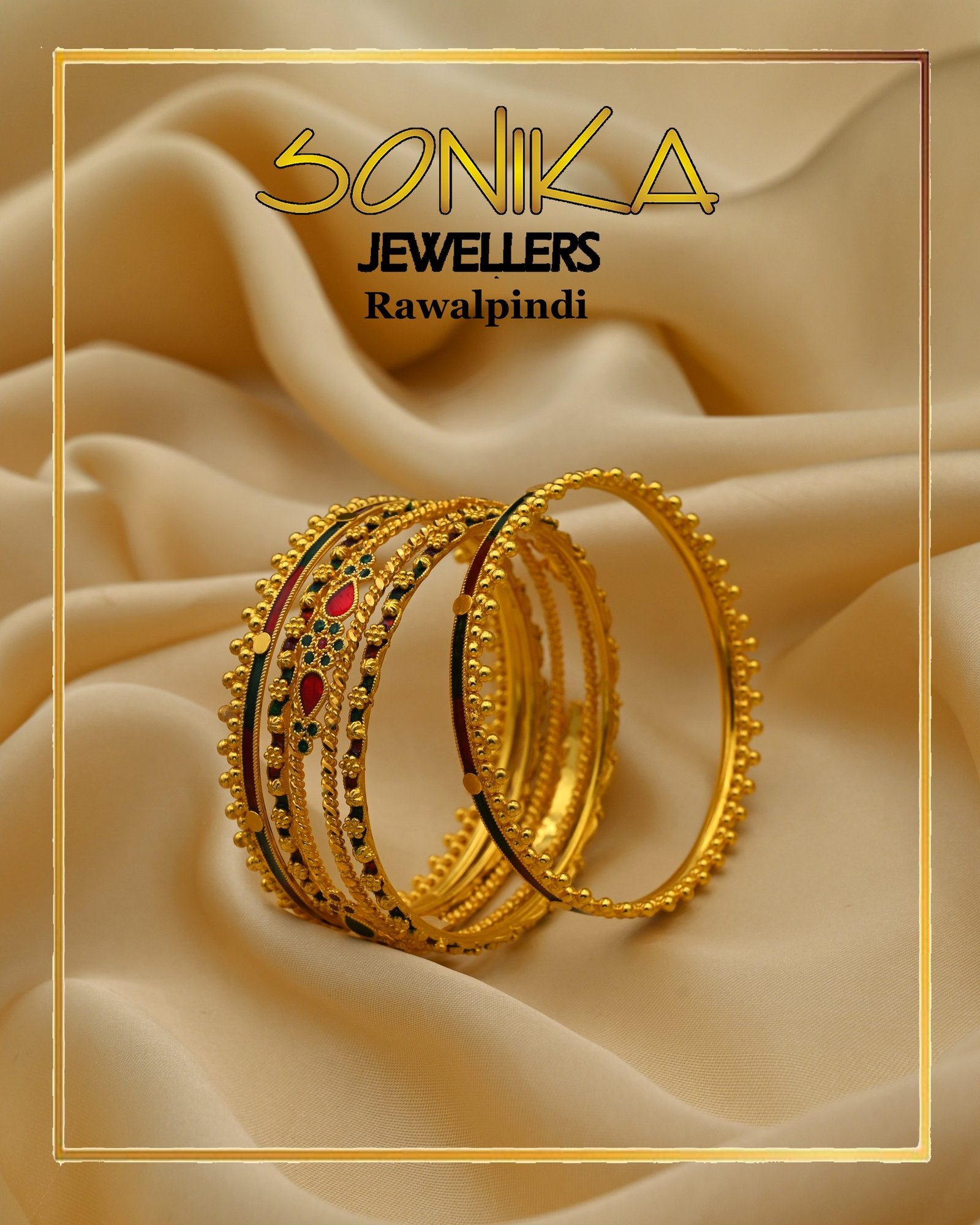 Gold Bangles Design